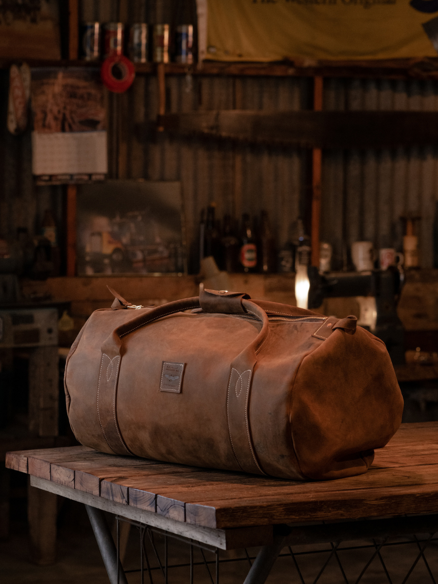 Brumby Leather Bag in Crazy Horse