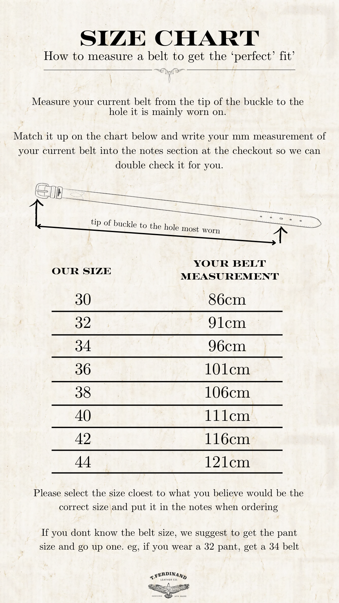 TF Standard Belt - Wedding Series