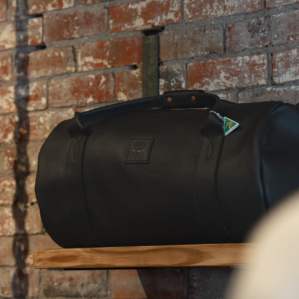 Brumby Leather Bag in Black
