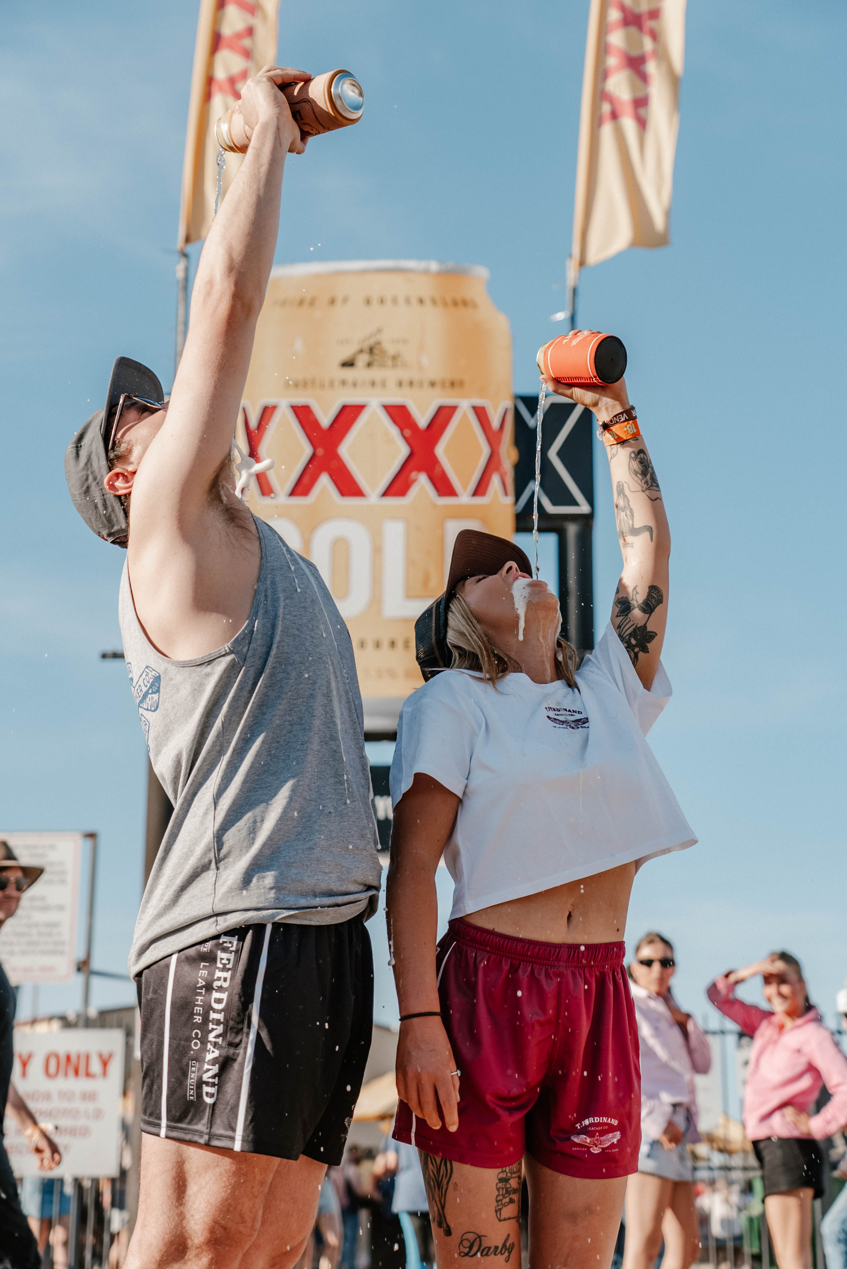 TF Rugby Shorts in Burgundy