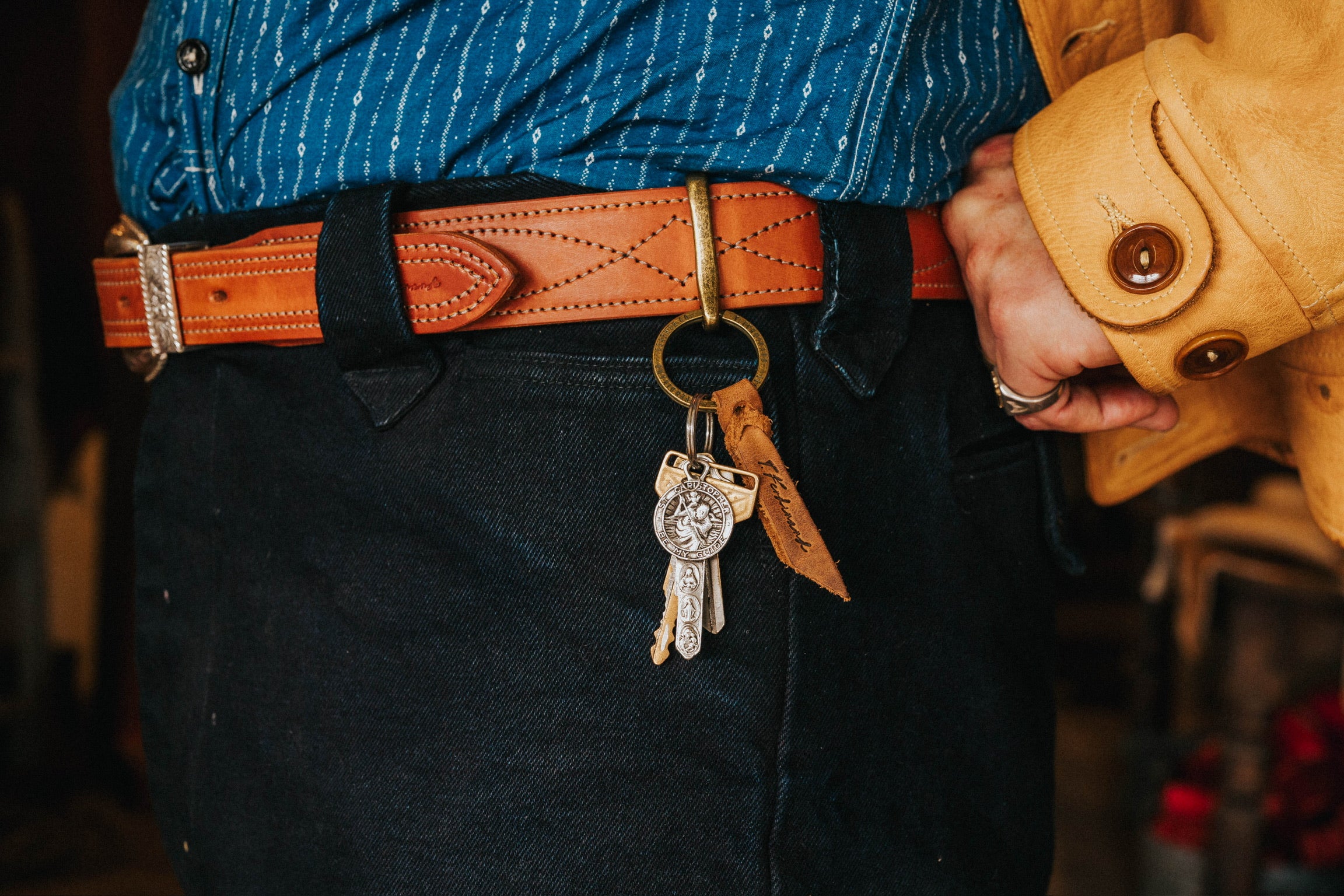TF Key Ring and Clip