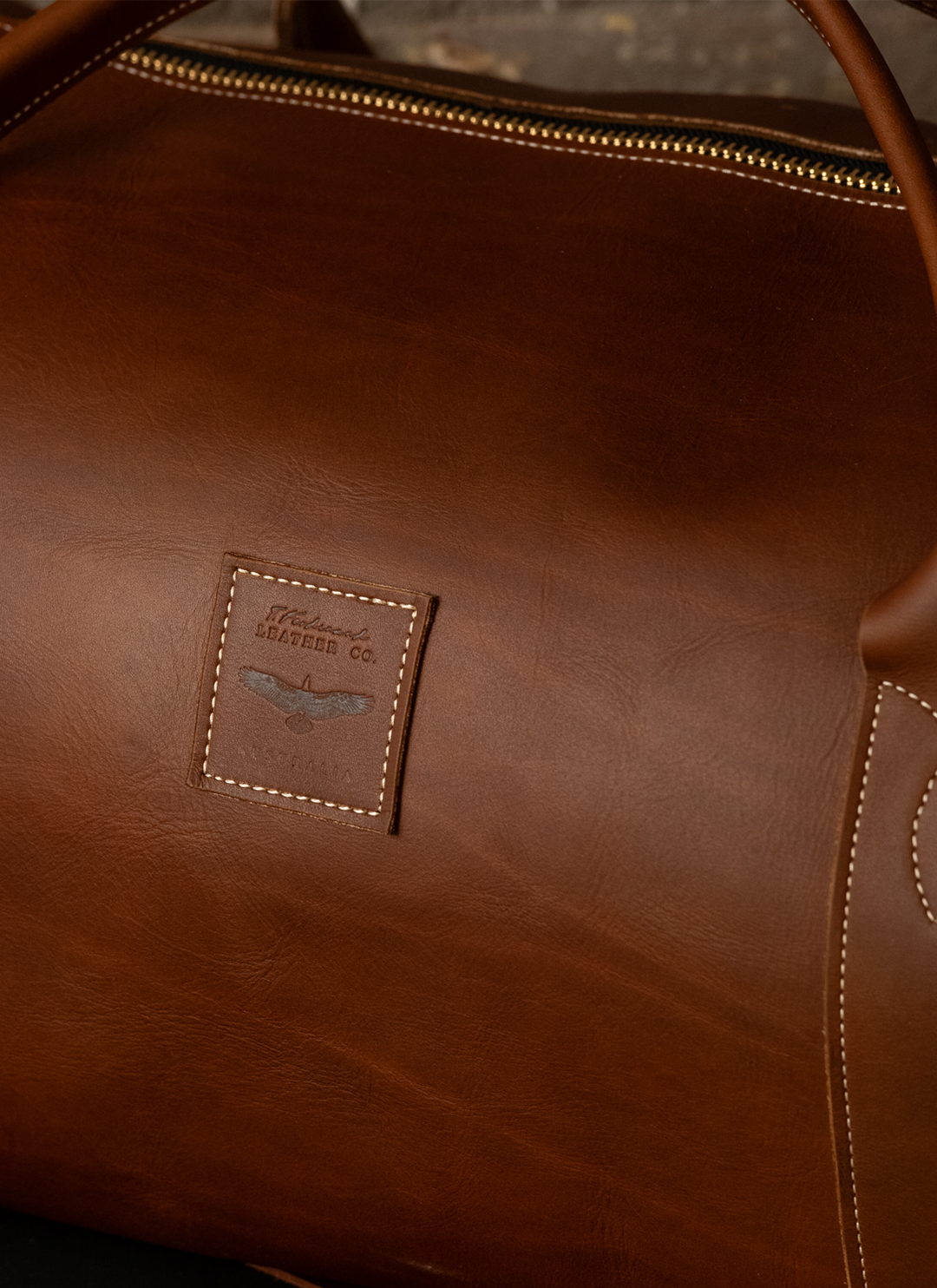 Brumby Leather Bag in Tan