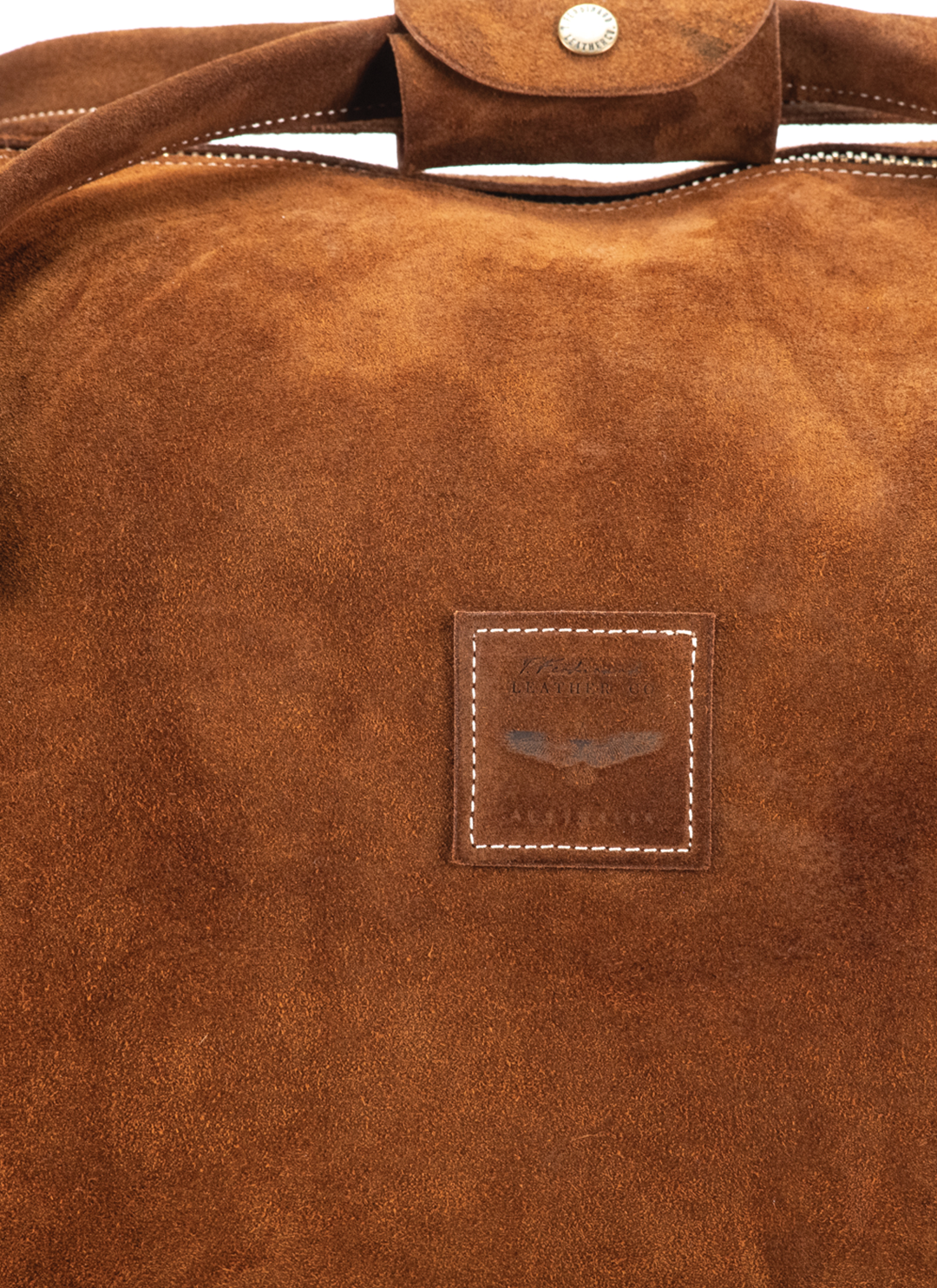 Brumby Leather Bag in Rough-out