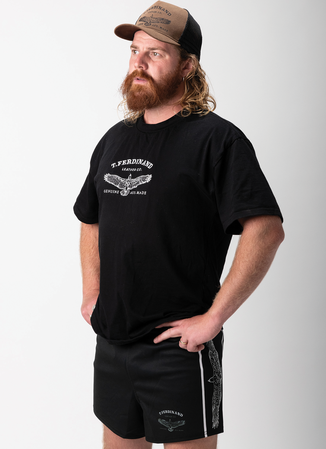 Signature TF T-Shirt in Black