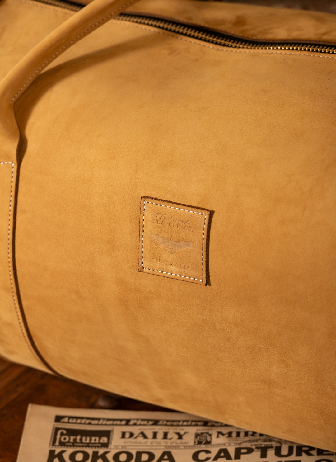 Brumby Leather Bag in Nubuck