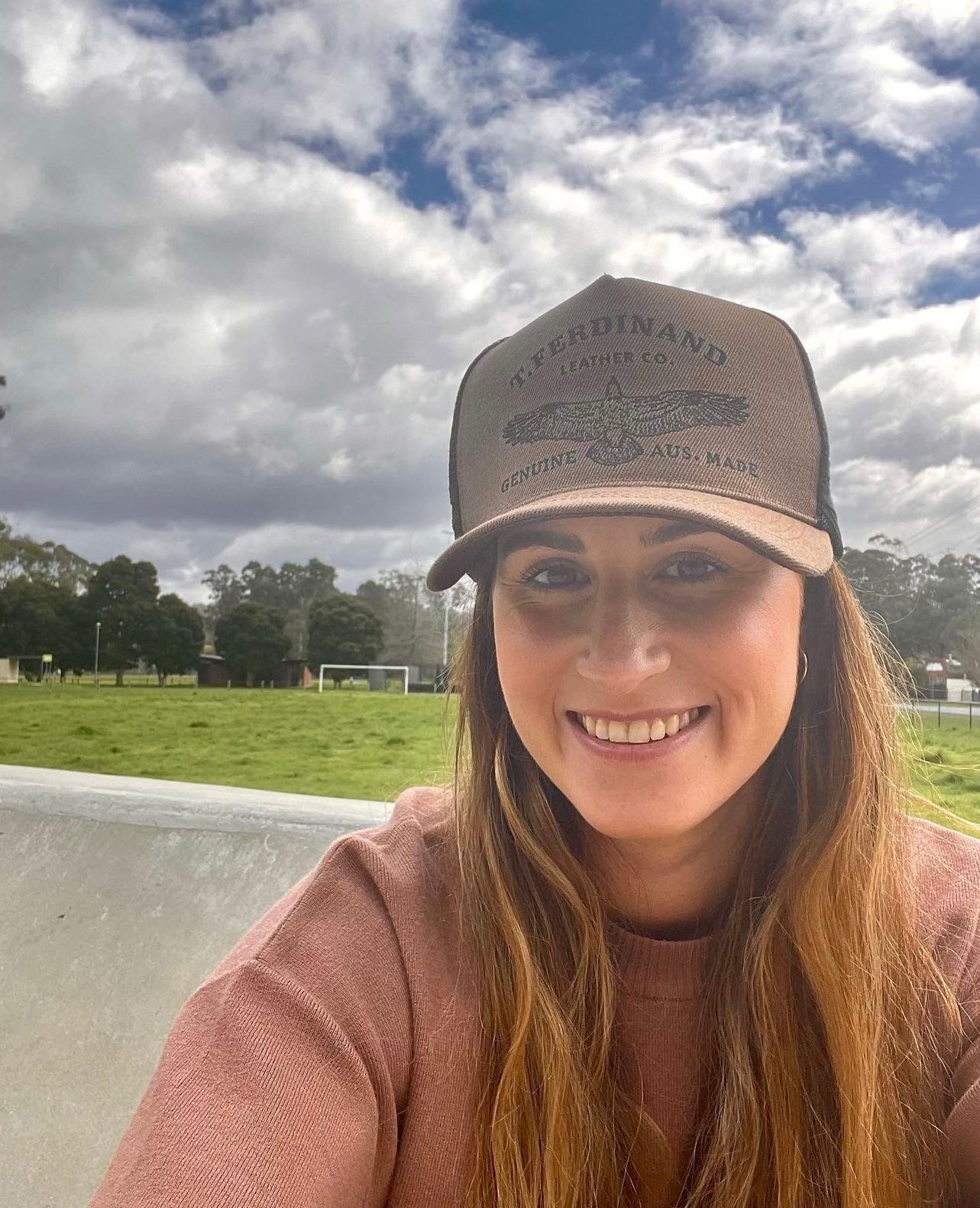 Trucker Cap TF Brown