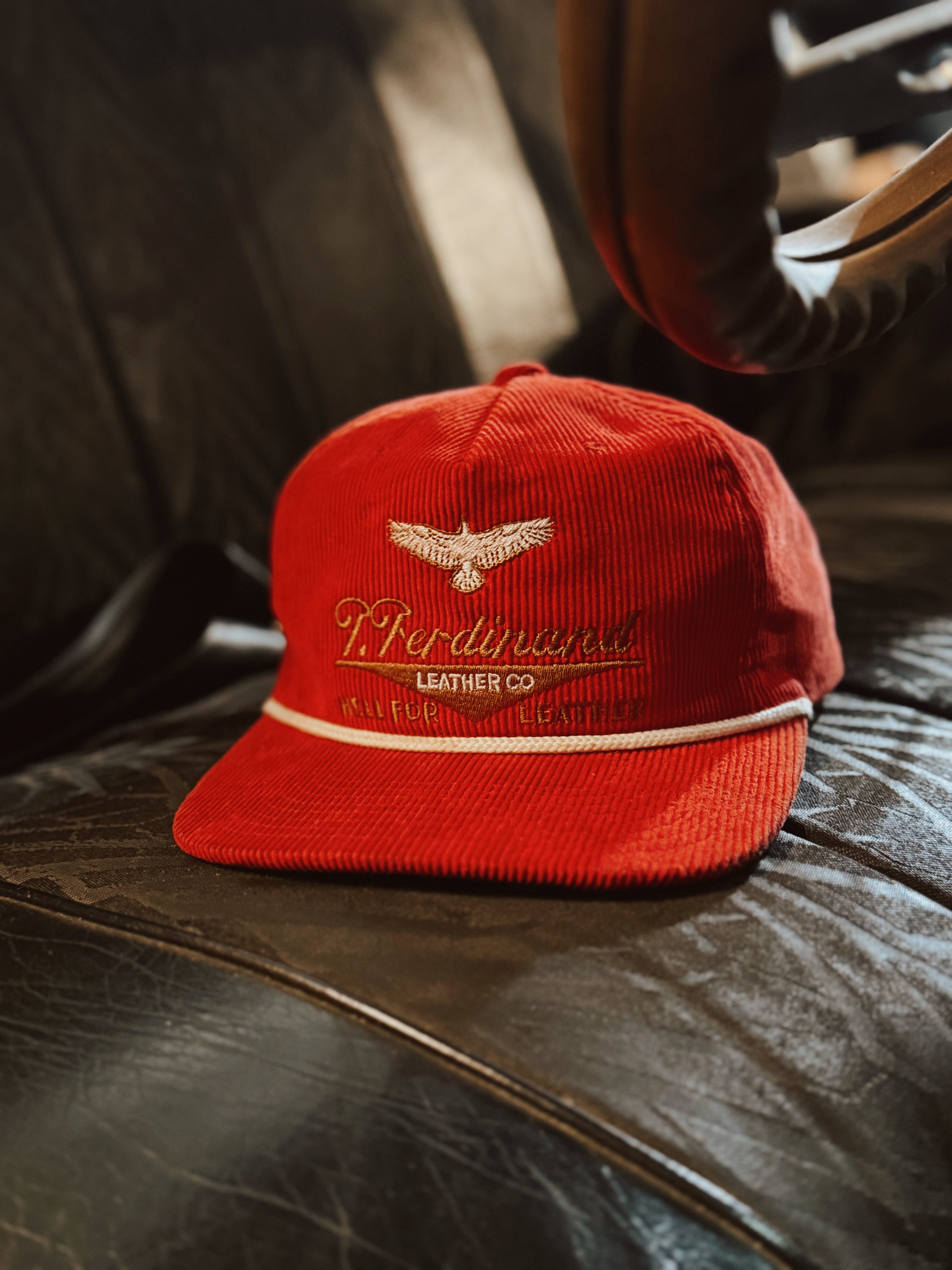 Red Cord Hat