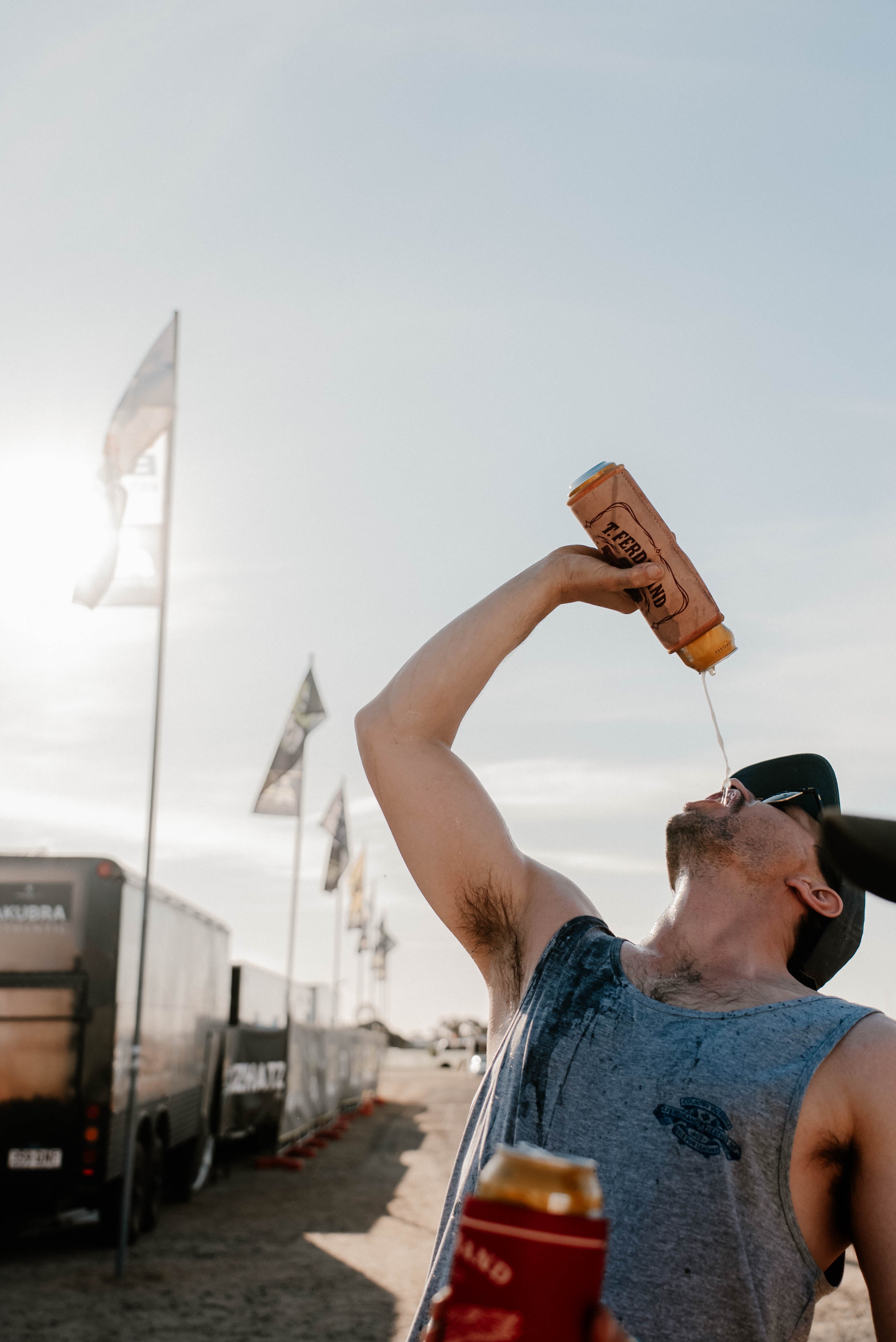 Double or Nothing Stubby Cooler