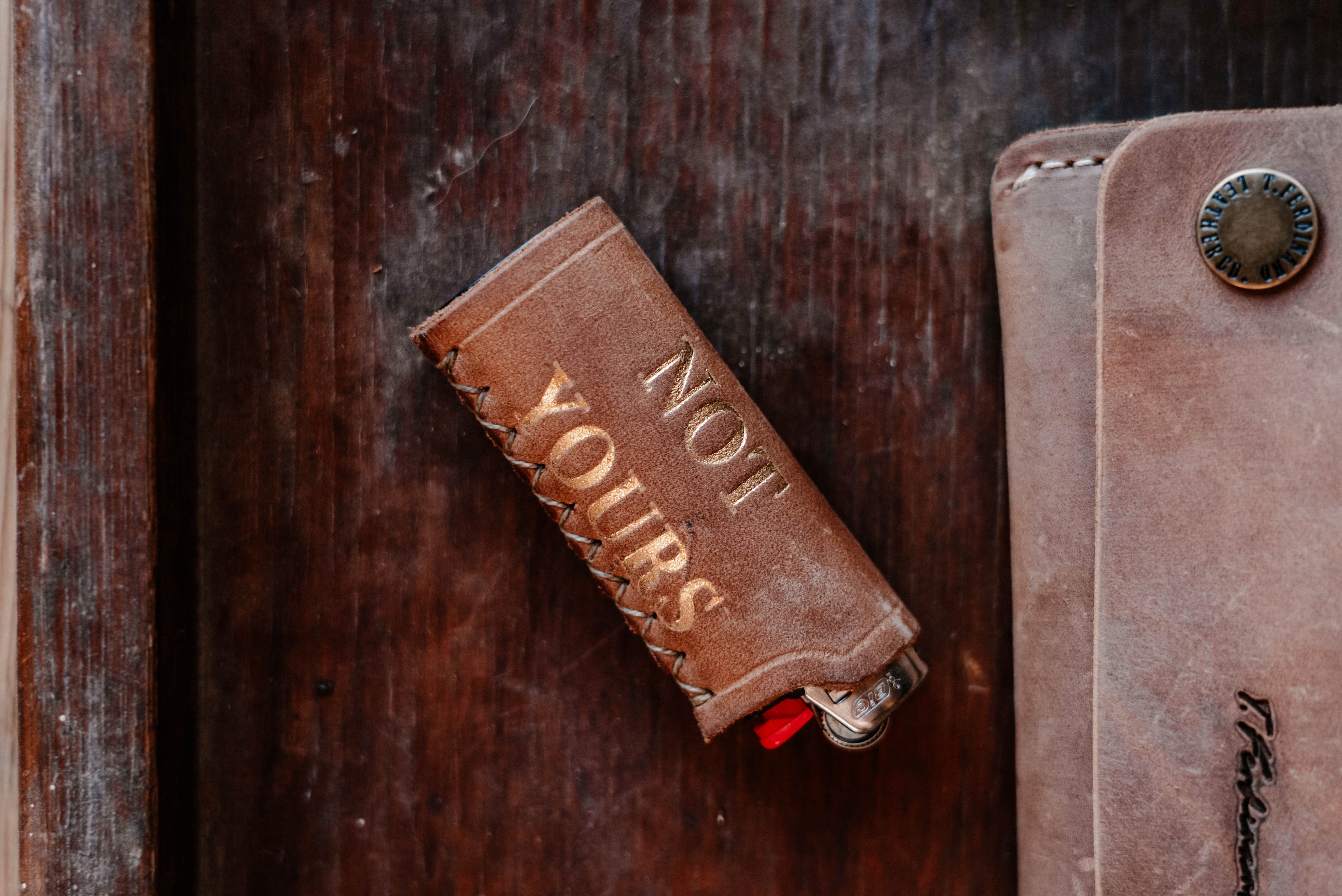 Lighter wrap “NOT YOURS”