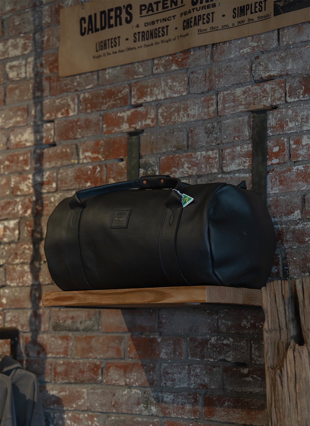 Brumby Leather Bag in Black