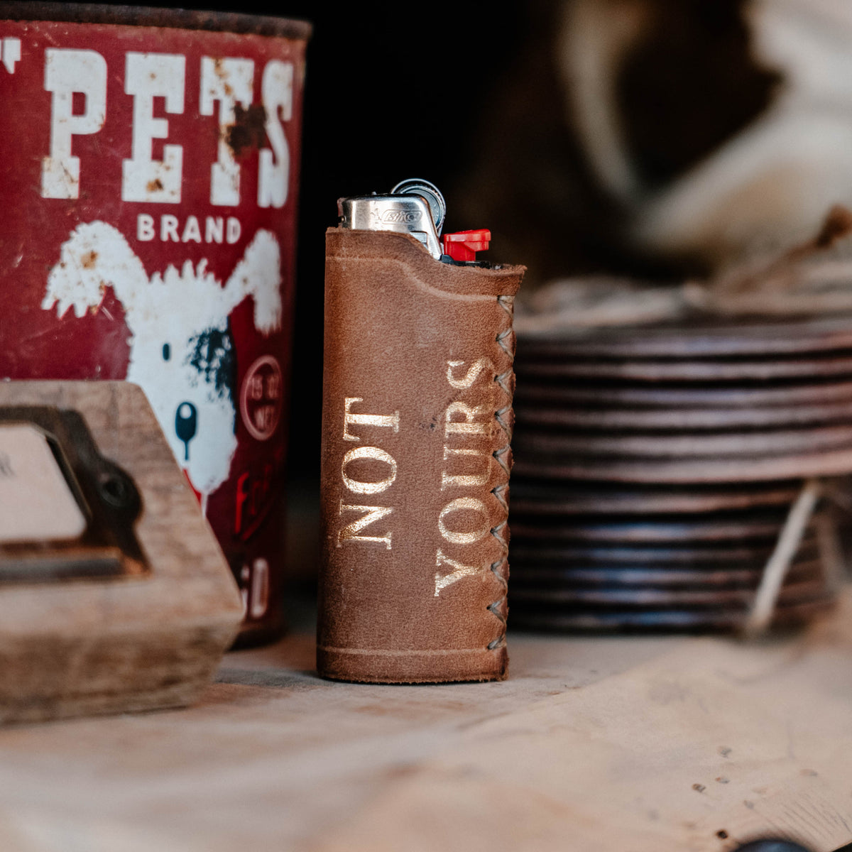 Lighter wrap “NOT YOURS”