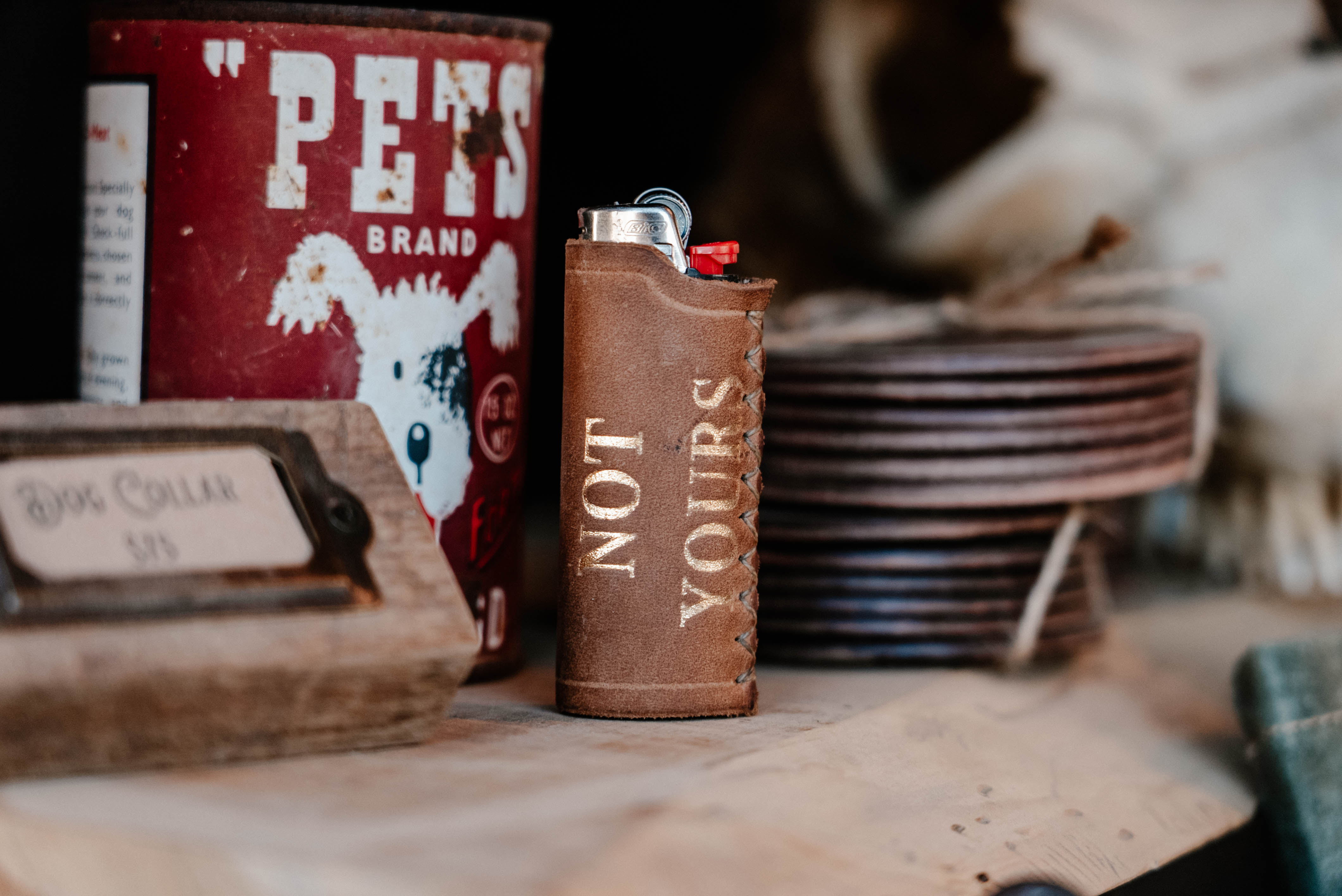 Lighter wrap “NOT YOURS”