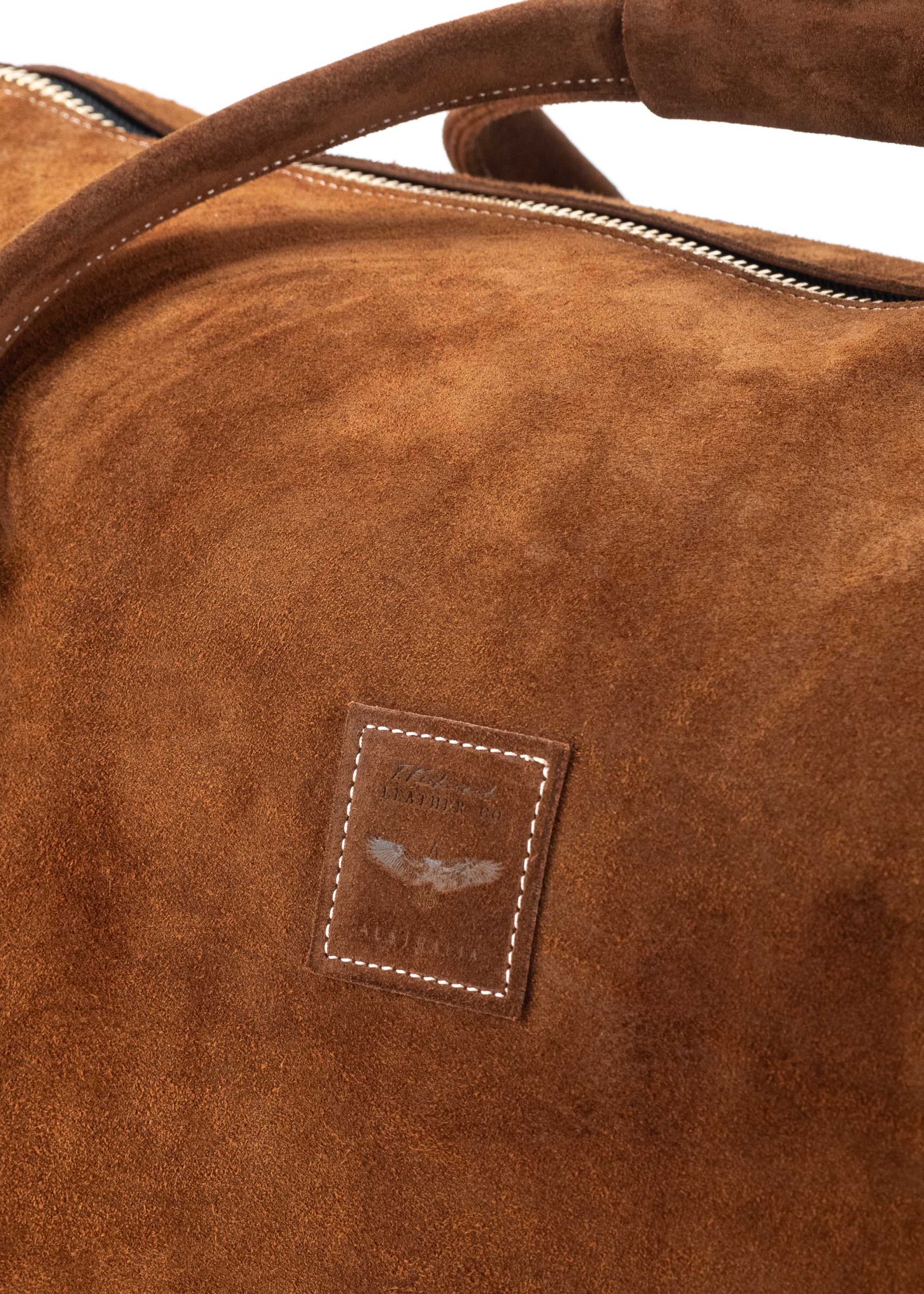 Brumby Leather Bag in Rough-out