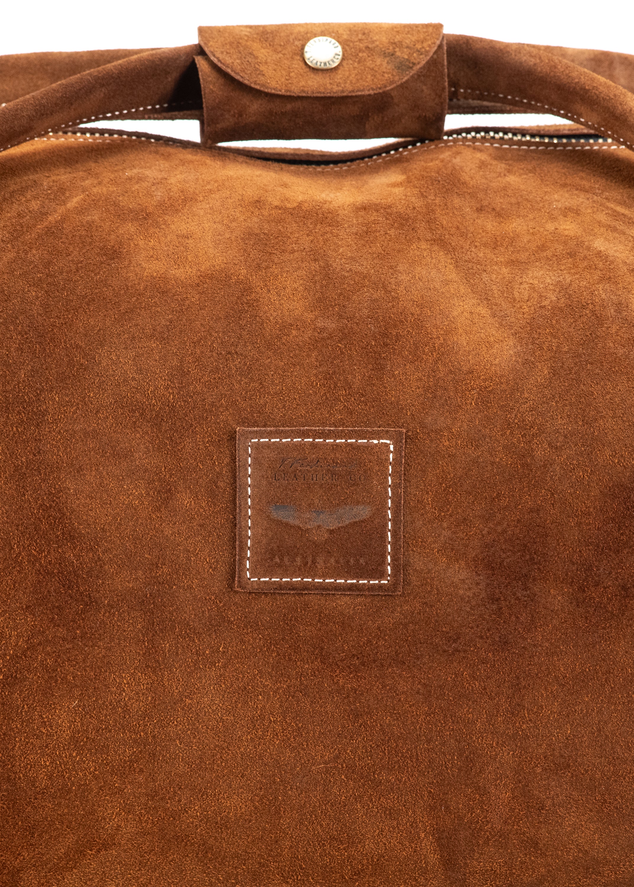 Brumby Leather Bag in Rough-out