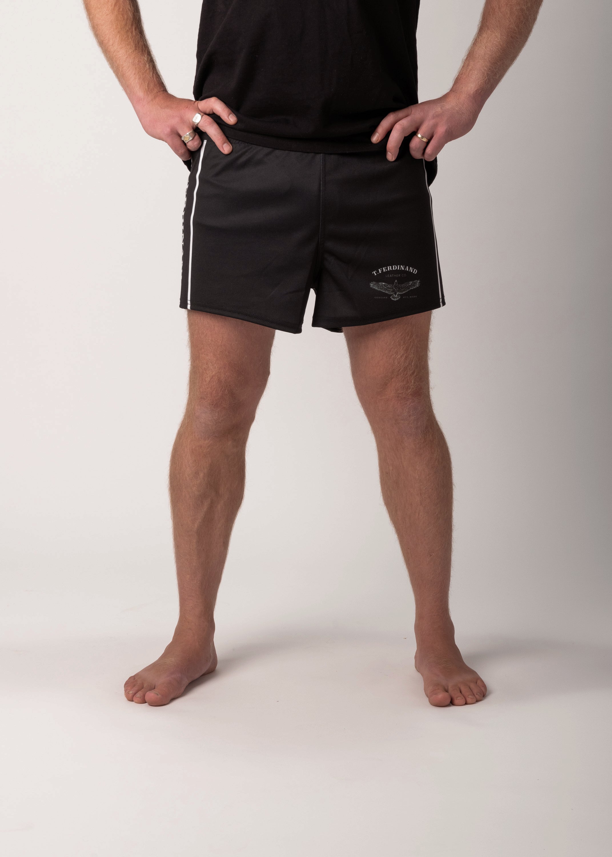 TF Rugby Shorts in Black