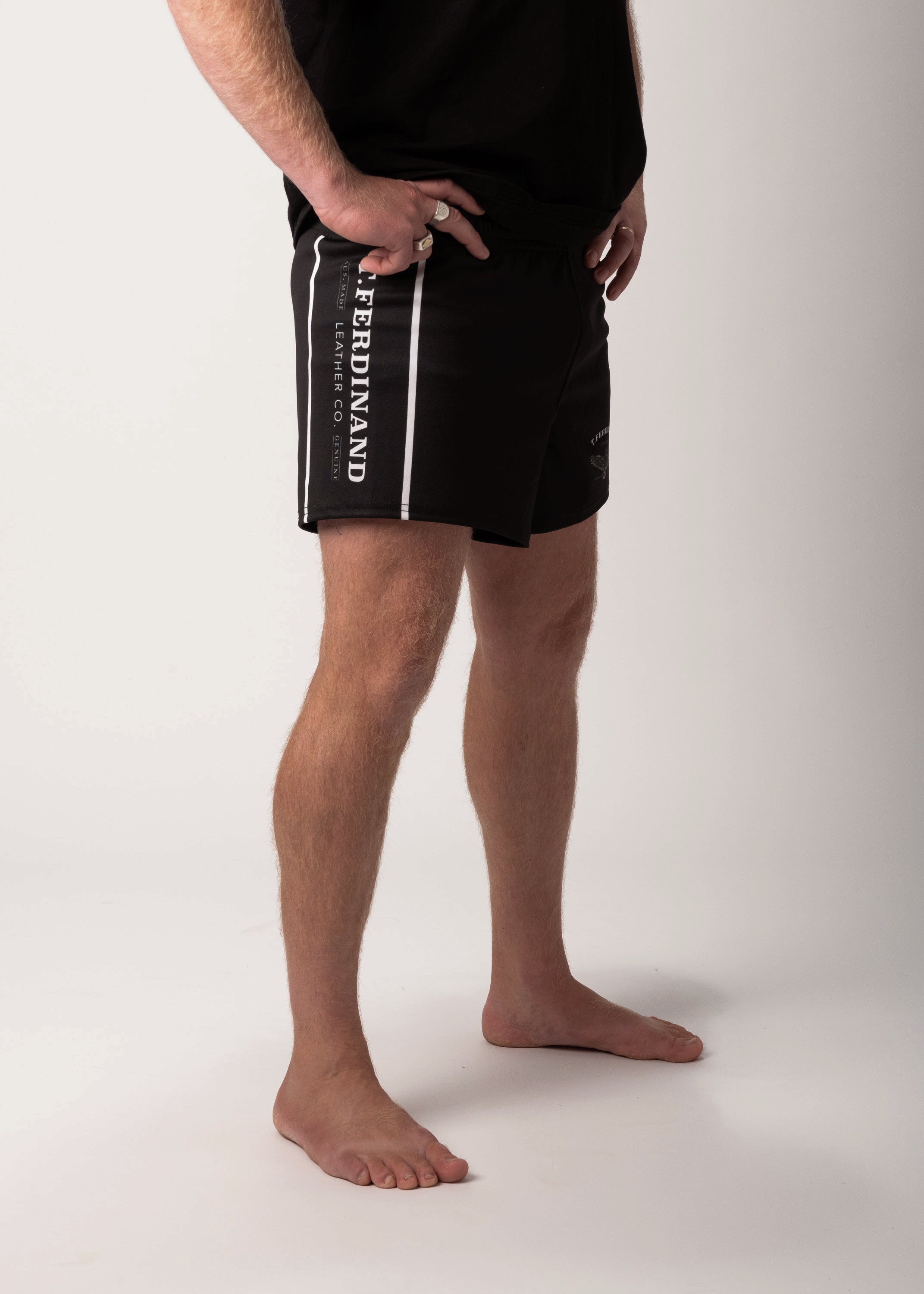 TF Rugby Shorts in Black