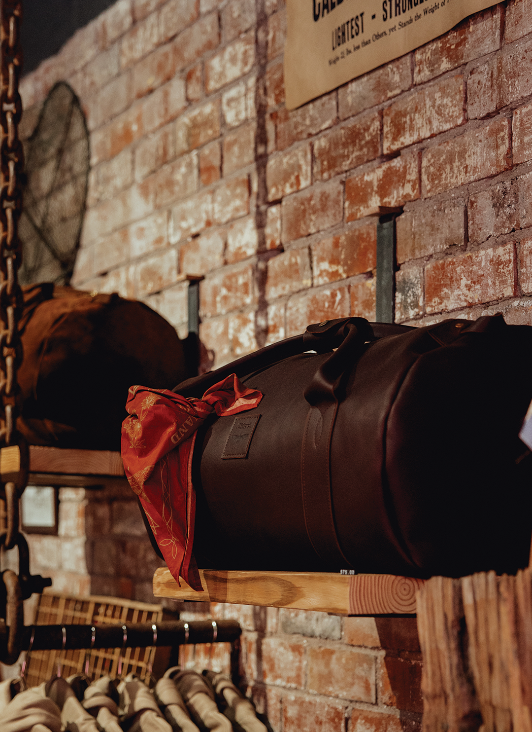 Brumby Leather Bag in Burgundy